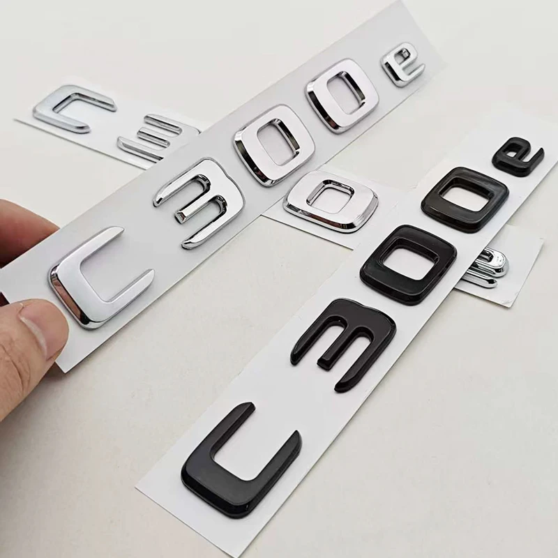 New 3D ABS Chrome Black Car Styling Logo C300e C300de Badge Rear Trunk Emblem Sticker Decals For Mercedes Benz C300e C300de W206
New 3D ABS Chrome Black Car Styling Logo C300e C300de Badge Rear Trunk Emblem Sticker Decals For Mercedes Benz C300e C300de W206