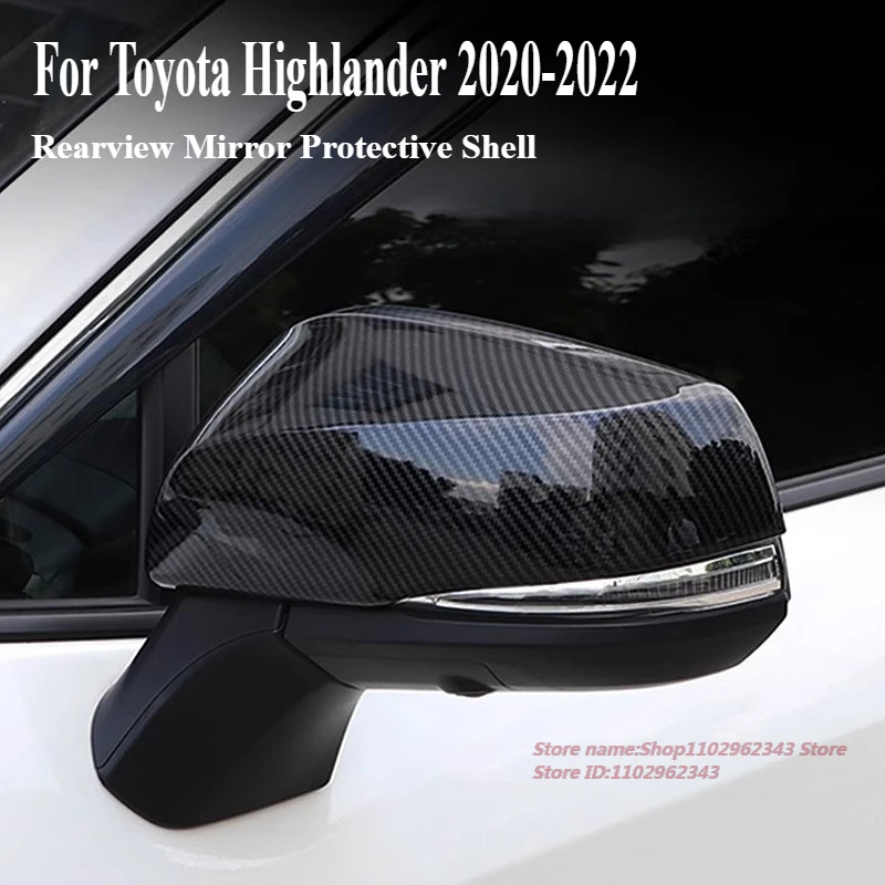 For Toyota Highlander 2020-2022 ABS Rearview Mirror Protective Shell Car Exterior Modification Decorate Accessories
For Toyota Highlander 2020-2022 ABS Rearview Mirror Protective Shell Car Exterior Modification Decorate Accessories