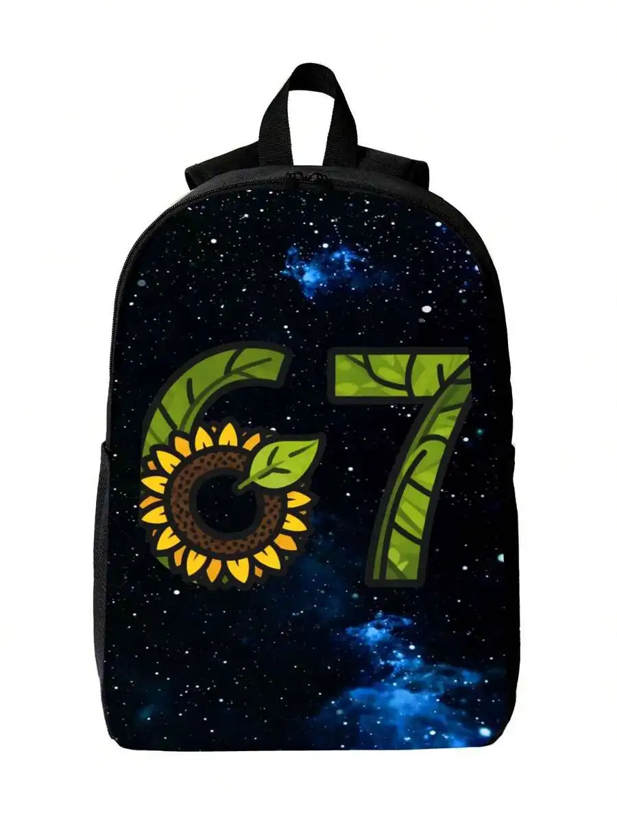 67 Sunflower Galaxy Pattern Large Capacity Backpack For Daily Use And Travel
67 Sunflower Galaxy Pattern Large Capacity Backpack For Daily Use And Travel