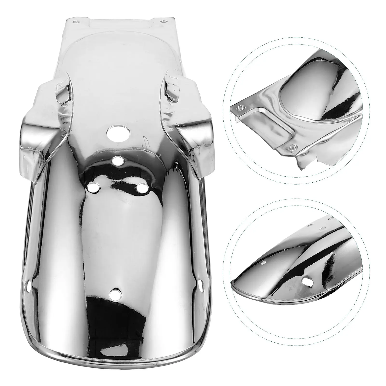 Rear Wheel Mudguard Motorcycle Fender Retro Metal Mudguard Splash Guard Protector Cover for Motorcycle Rear Wheel
Rear Wheel Mudguard Motorcycle Fender Retro Metal Mudguard Splash Guard Protector Cover for Motorcycle Rear Wheel