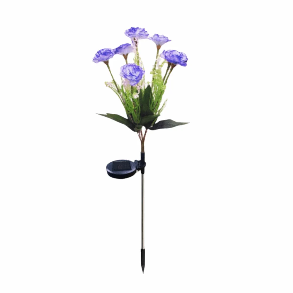 7 Heads Outdoor Yard Lights Simulation Flower Colorful LED Simulation Flower Lights Waterproof Solar Powered Garden Floral Lamp
7 Heads Outdoor Yard Lights Simulation Flower Colorful LED Simulation Flower Lights Waterproof Solar Powered Garden Floral Lamp