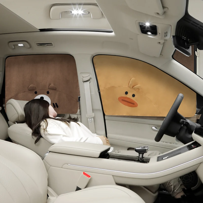 Car curtain shade curtain side window Suction cup baby car rear window privacy Children sun protection heat insulation rear wind
Car curtain shade curtain side window Suction cup baby car rear window privacy Children sun protection heat insulation rear wind