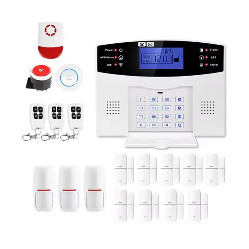 A41Z-Smart Tuya 4G+Wifi Home Security Alarm System Smart Life App Comprehensive Home Protection
A41Z-Smart Tuya 4G+Wifi Home Security Alarm System Smart Life App Comprehensive Home Protection