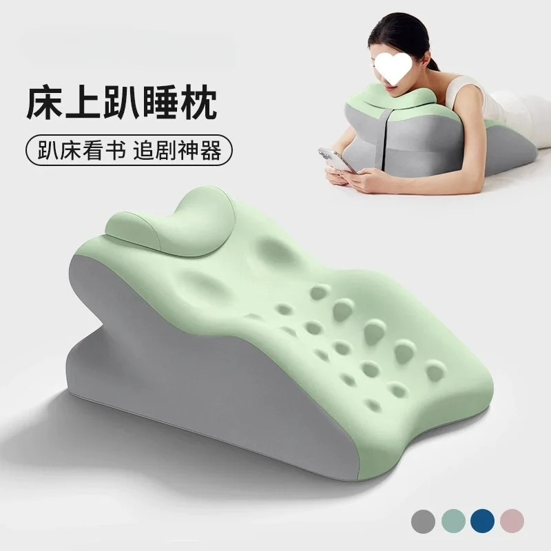 For Bed Prone Sleeping Pillow Multi-Functional Prone Position Pillow for Sleeping Reading and Relaxing
For Bed Prone Sleeping Pillow Multi-Functional Prone Position Pillow for Sleeping Reading and Relaxing