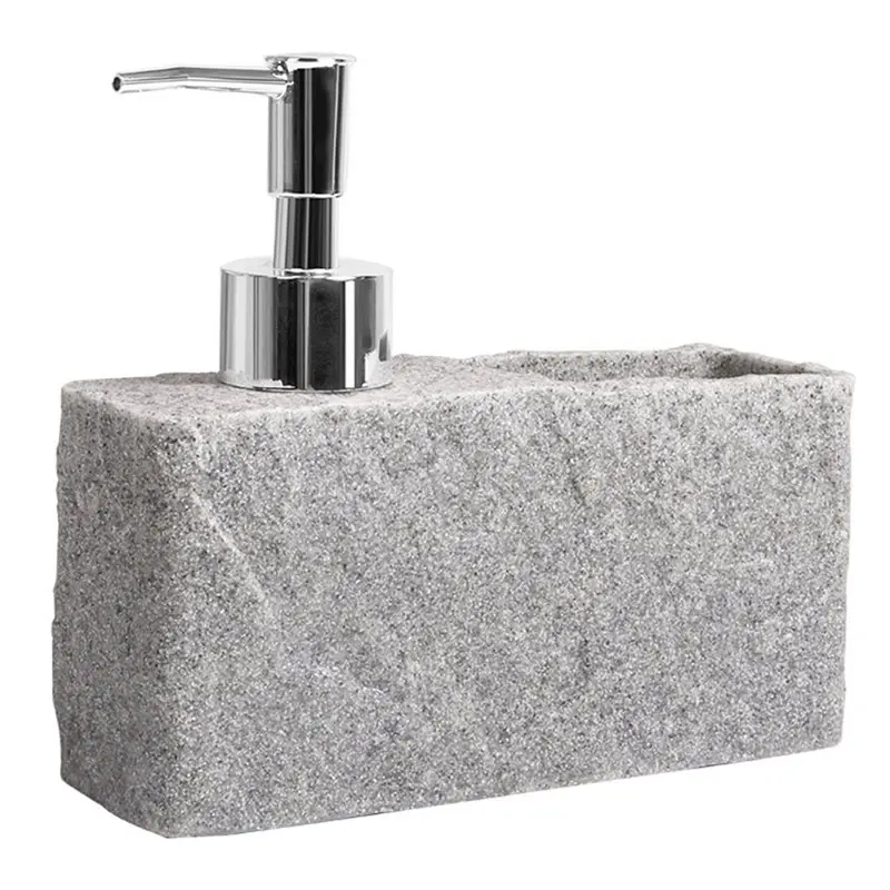 AB42-Диспенсер для мыла для кухни и ванной комнаты, имитация камня, в стиле Liquid Style, для мытья посуды и рук, модель B
AB42-Диспенсер для мыла для кухни и ванной комнаты, имитация камня, в стиле Liquid Style, для мытья посуды и рук, модель B