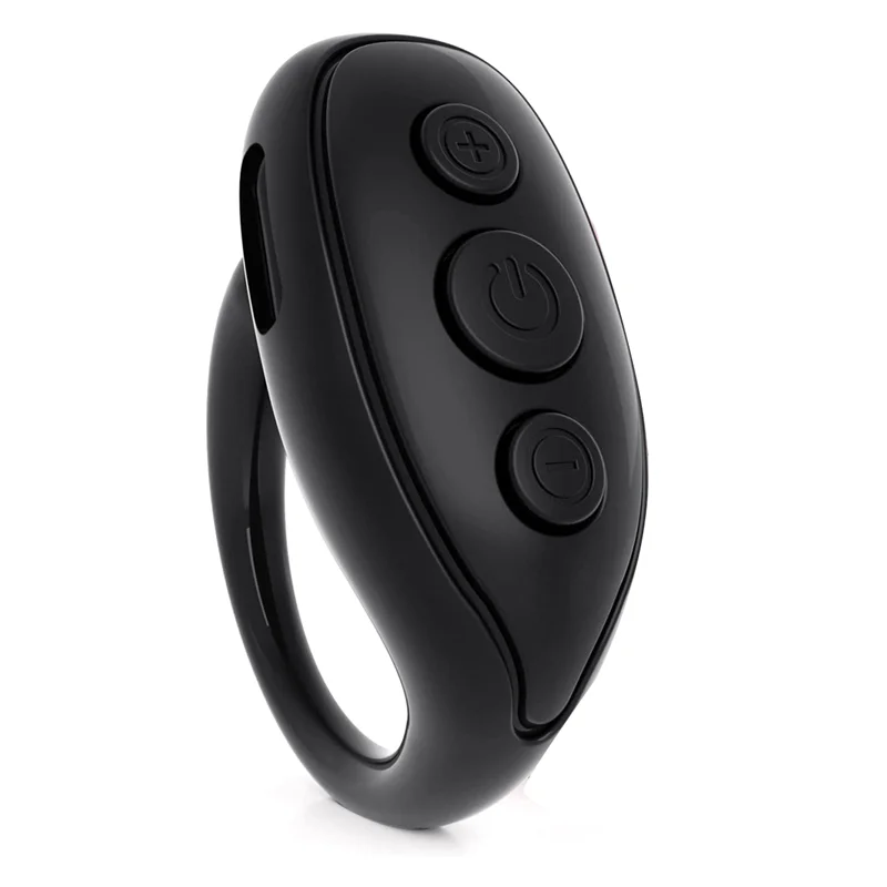Bluetooth Remote Control Page , Cell Phone Camera Shutter Selfie Remote, Smart Ring Remote for -Black
Bluetooth Remote Control Page , Cell Phone Camera Shutter Selfie Remote, Smart Ring Remote for -Black