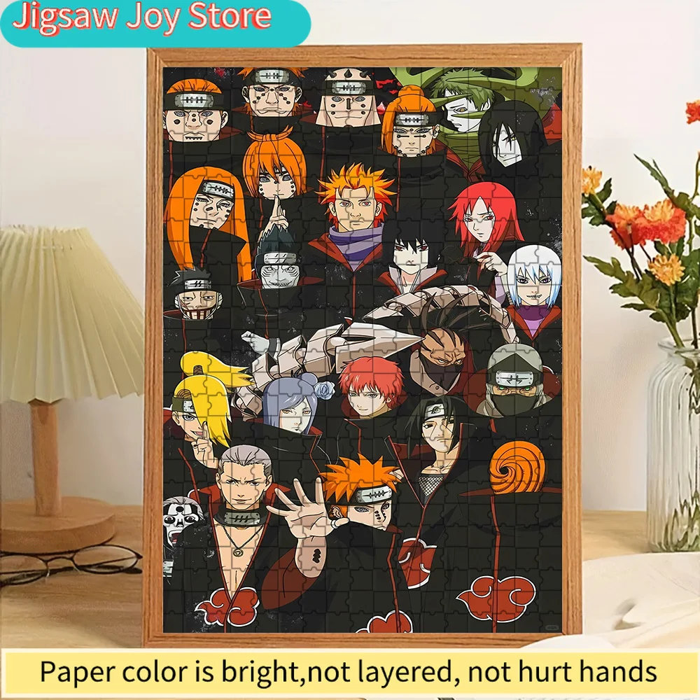 Бумажный пазл с персонажами организации Акацуки из аниме, премиум-материал из плотной бумаги, HD-печать с яркими цветами, расслабляющий процесс сборки.
Бумажный пазл с персонажами организации Акацуки из аниме, премиум-материал из плотной бумаги, HD-печать с яркими цветами, расслабляющий процесс сборки.