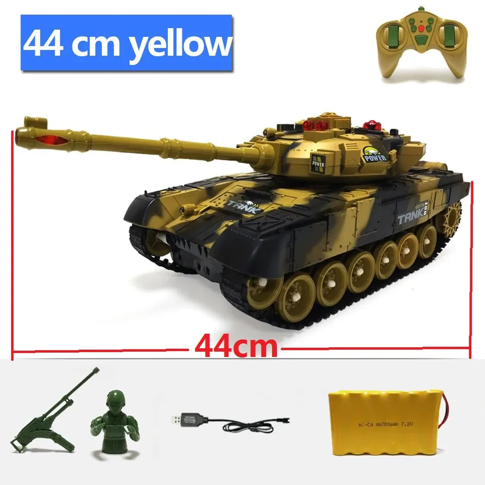 Remote Control Tank 2.4G Frequency USB Charging Can Fight Can Launch off-Road Crawler English Packaging
Remote Control Tank 2.4G Frequency USB Charging Can Fight Can Launch off-Road Crawler English Packaging