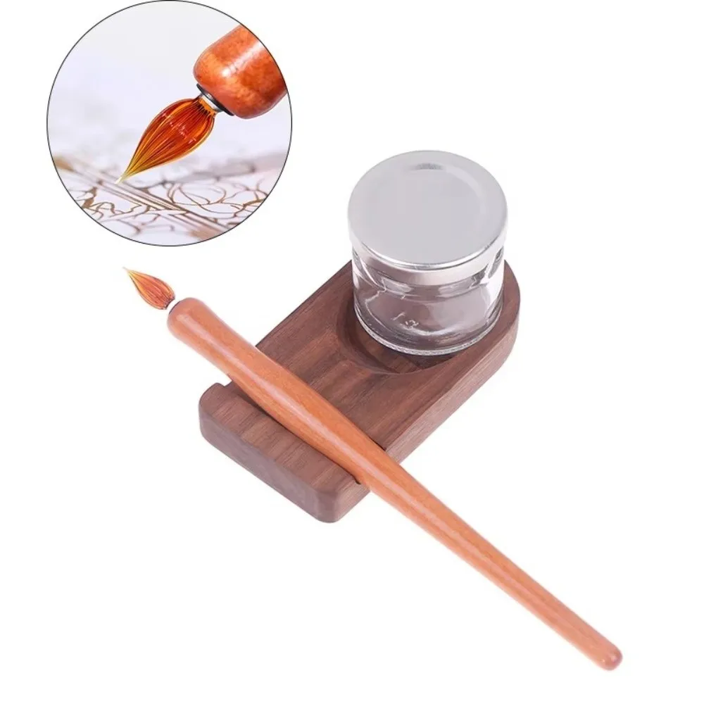 New Wooden Pole Dip Pen Art Writing Comics Drawing Dip Pen Holder Set Dipped Ink Pen Art Supplies
New Wooden Pole Dip Pen Art Writing Comics Drawing Dip Pen Holder Set Dipped Ink Pen Art Supplies