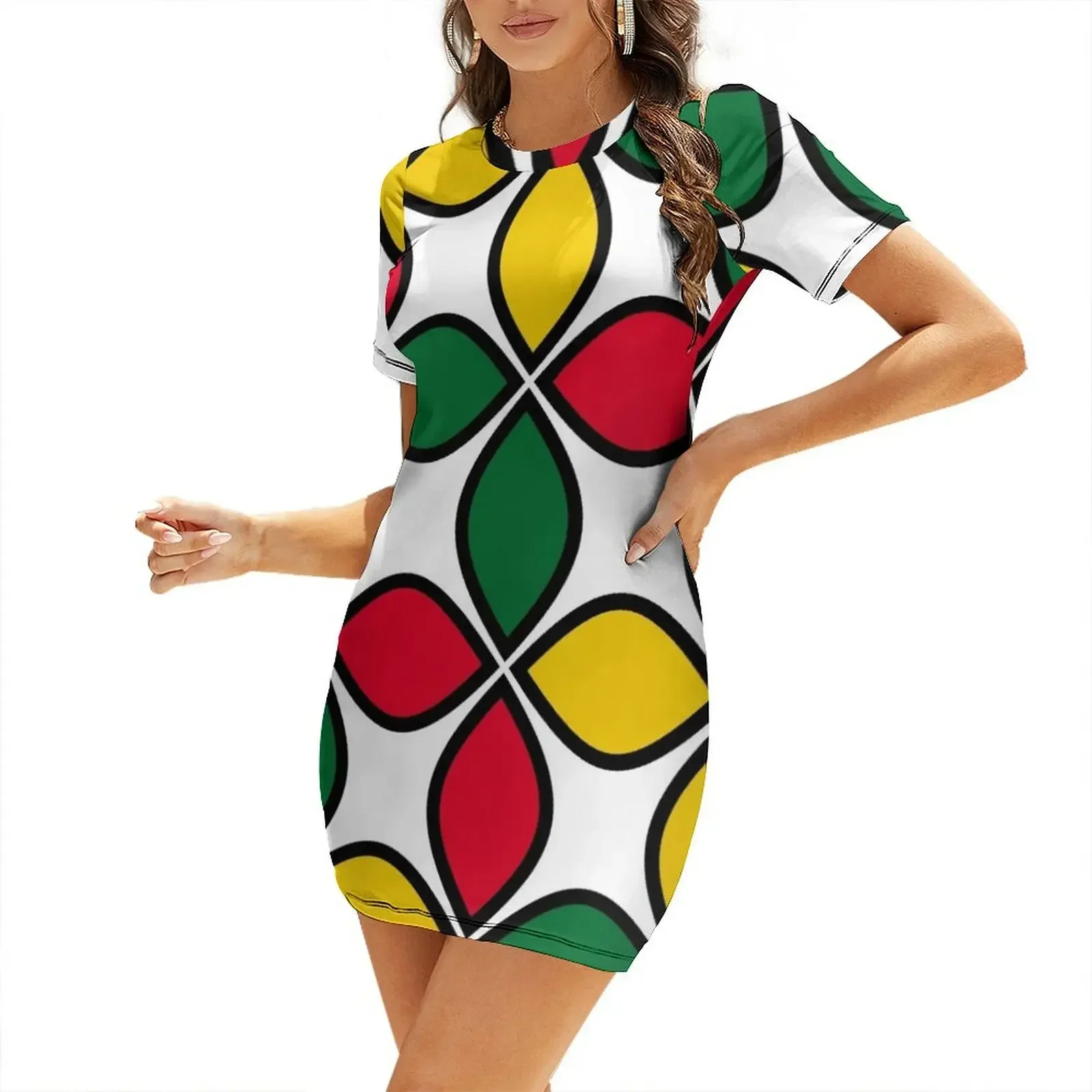 Ethio Stars Short-Sleeved Dress beach outfits for women luxury evening dresses 2026
Ethio Stars Short-Sleeved Dress beach outfits for women luxury evening dresses 2026