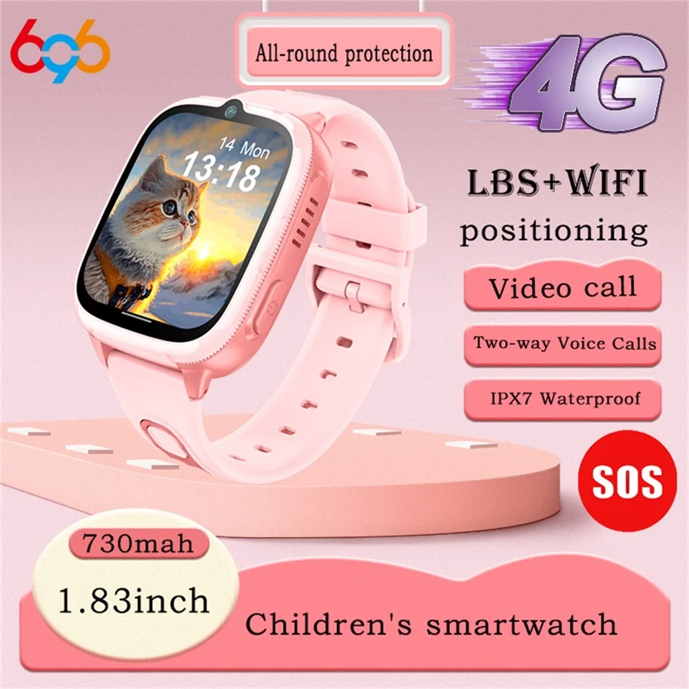 Новые милые детские смарт-часы с 4G, видеозвонками, LBS, Wi-Fi позиционированием, голосовыми вызовами, водонепроницаемые, с калькулятором, для школьников
Новые милые детские смарт-часы с 4G, видеозвонками, LBS, Wi-Fi позиционированием, голосовыми вызовами, водонепроницаемые, с калькулятором, для школьников