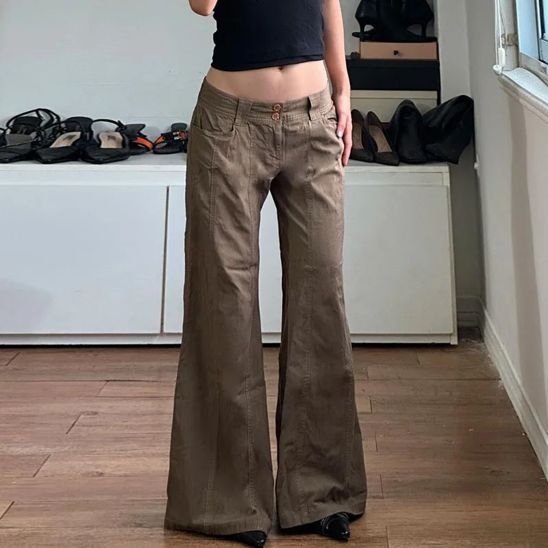 American Vintage Low-waist Pants Women 90s Y2k Design Split Slim-fit Denim Pants Korea Fashion Loose Draped Straight Trousers
American Vintage Low-waist Pants Women 90s Y2k Design Split Slim-fit Denim Pants Korea Fashion Loose Draped Straight Trousers