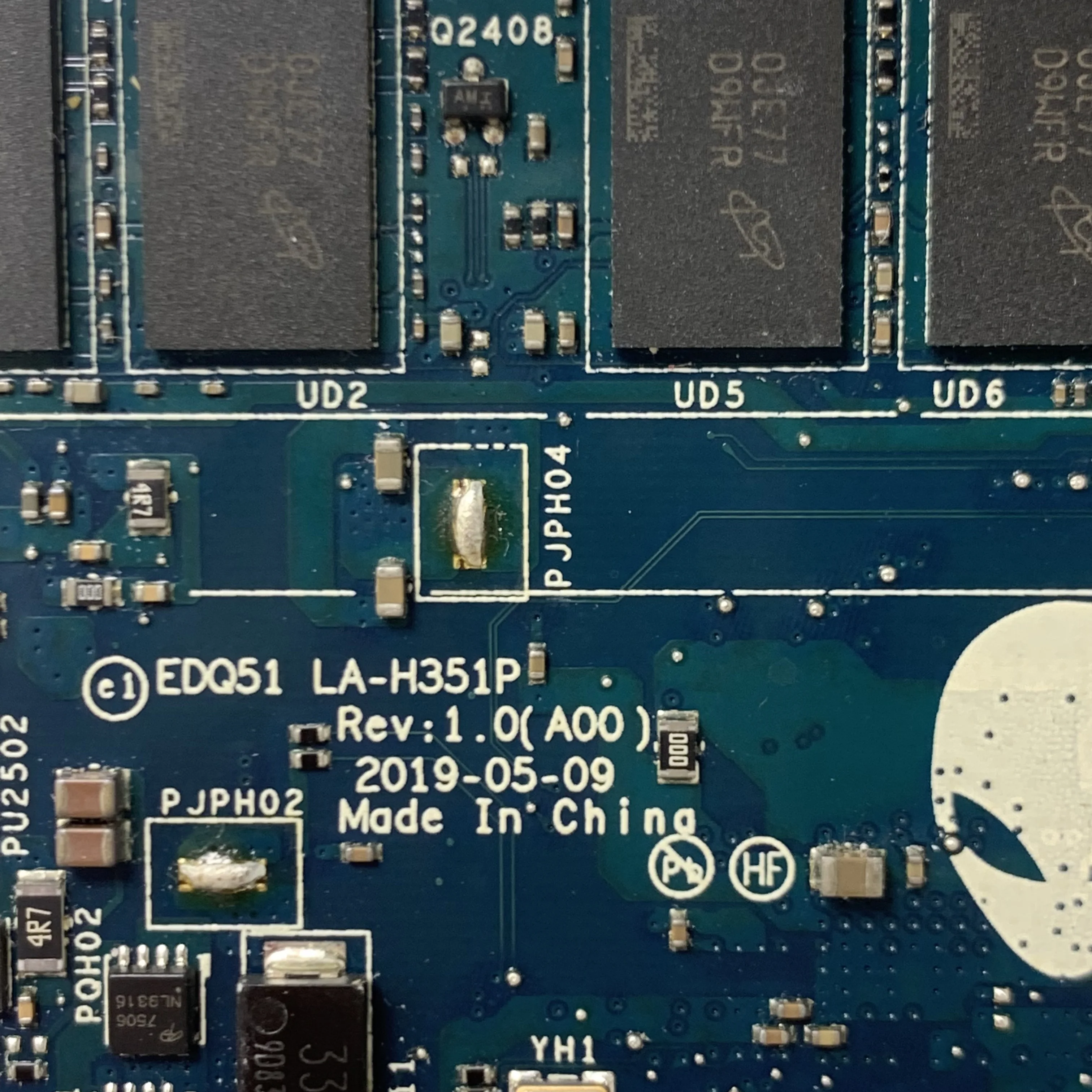 CN-04V06P 04V06P 4V06P EDQ51 LA-H351P For DELL M15 R2 M17 R2 Laptop Motherboard SRF6U I7-9750U CPU N18E-G0-A1 GTX1660TI 100%Test
CN-04V06P 04V06P 4V06P EDQ51 LA-H351P For DELL M15 R2 M17 R2 Laptop Motherboard SRF6U I7-9750U CPU N18E-G0-A1 GTX1660TI 100%Test