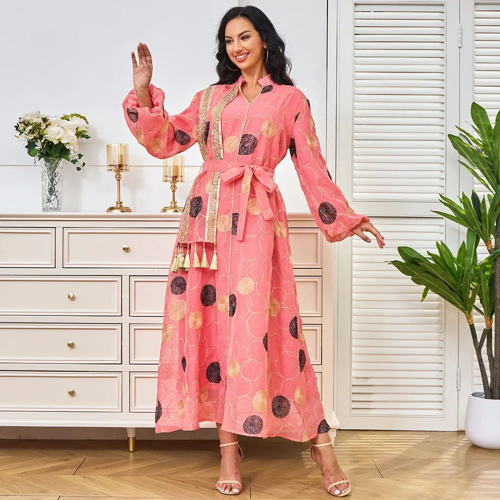 In 2025, New Styles of Fashionable Sequined Dresses From Dubai and Turkey. Embroidered Pendant Muslim Robes From Saudi Arabia.
In 2025, New Styles of Fashionable Sequined Dresses From Dubai and Turkey. Embroidered Pendant Muslim Robes From Saudi Arabia.