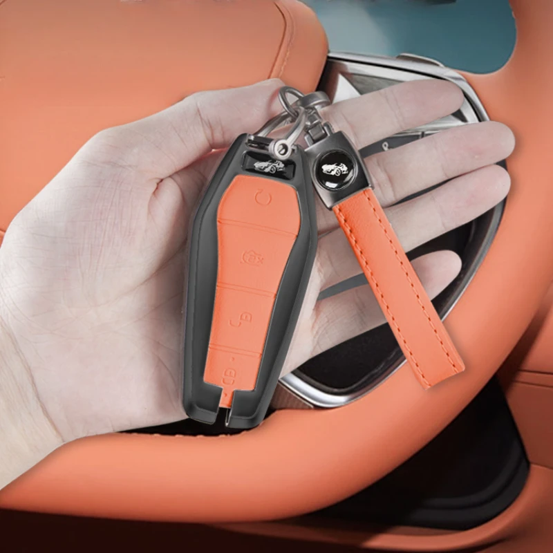 For BYD Sea Lion 07 EV 2024 2025 Alloy Key Case Cover All Inclusive Key Package High-end Decoration Key Case Buckle Accessories
For BYD Sea Lion 07 EV 2024 2025 Alloy Key Case Cover All Inclusive Key Package High-end Decoration Key Case Buckle Accessories