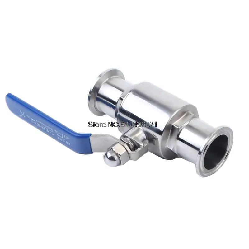 3/4" 19mm 1" 25mm 32mm 304 Stainless Steel Sanitary Ball Valve 2-Way 1.5" Tri Clamp Ferrule Type For Food Homebrew Diary Product
3/4" 19mm 1" 25mm 32mm 304 Stainless Steel Sanitary Ball Valve 2-Way 1.5" Tri Clamp Ferrule Type For Food Homebrew Diary Product