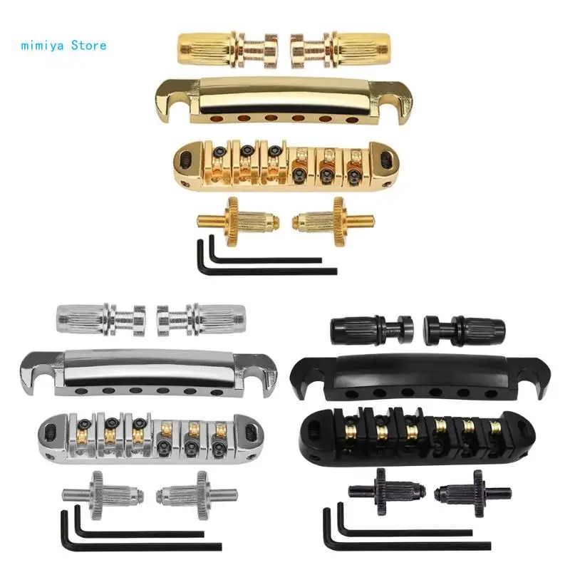 Pipi Roller Guitar Bridge Tailpiece для электрогитары, детали золото/серебро/черный
Pipi Roller Guitar Bridge Tailpiece для электрогитары, детали золото/серебро/черный