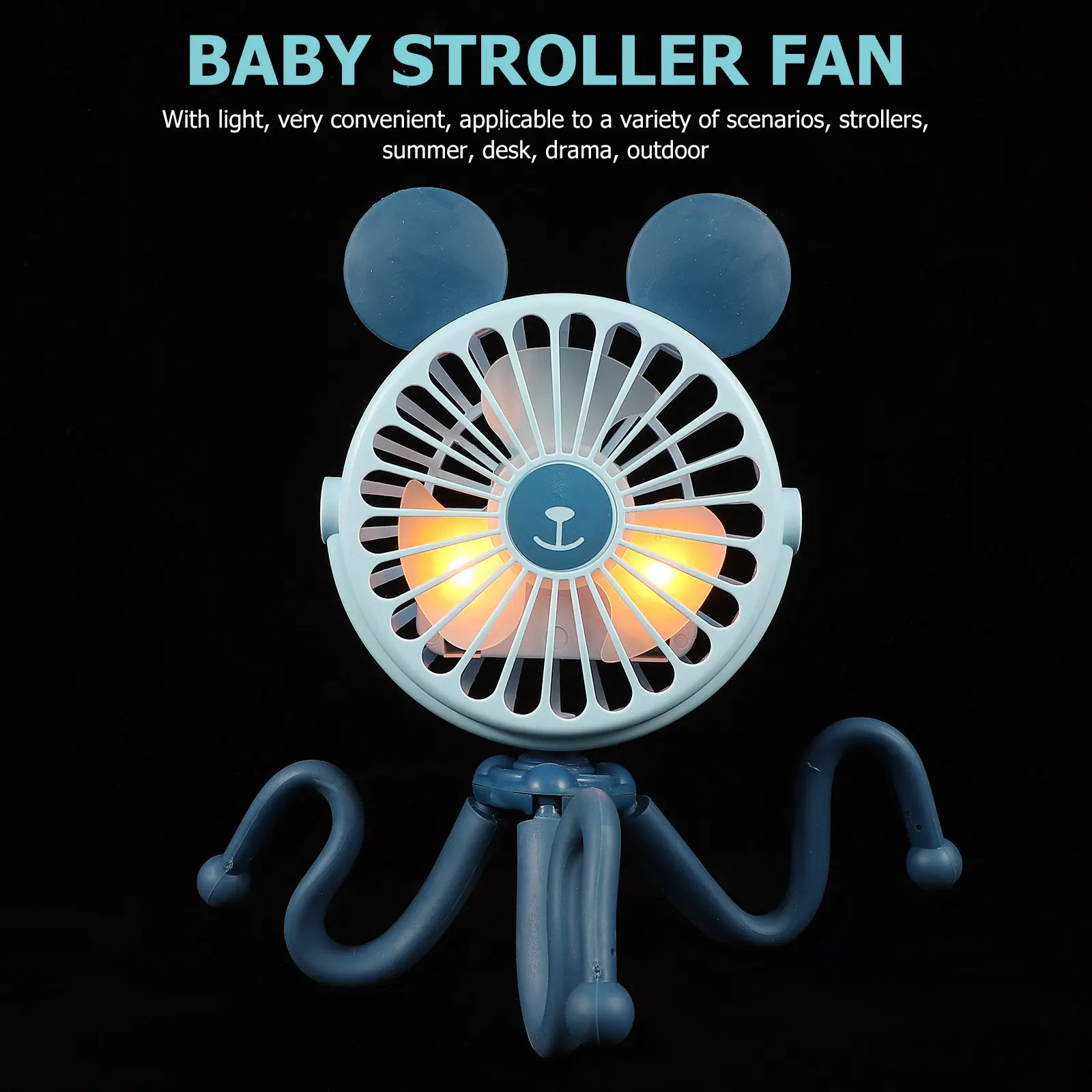 Portable Mini Fan Rechargeable Strong Wind Small Lightweight for Travel Stroller Car Office Bedroom Gym Outdoor Camping USB
Portable Mini Fan Rechargeable Strong Wind Small Lightweight for Travel Stroller Car Office Bedroom Gym Outdoor Camping USB