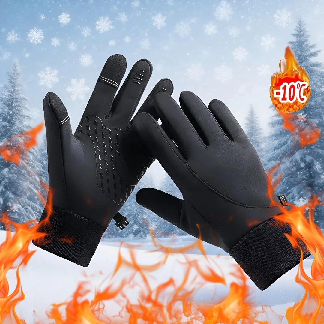 Winter Gloves for Men Women Waterproof Thermal Glove for Cold Weather,for Running Cycling Hiking Sports with Touchscreen Finger
Winter Gloves for Men Women Waterproof Thermal Glove for Cold Weather,for Running Cycling Hiking Sports with Touchscreen Finger