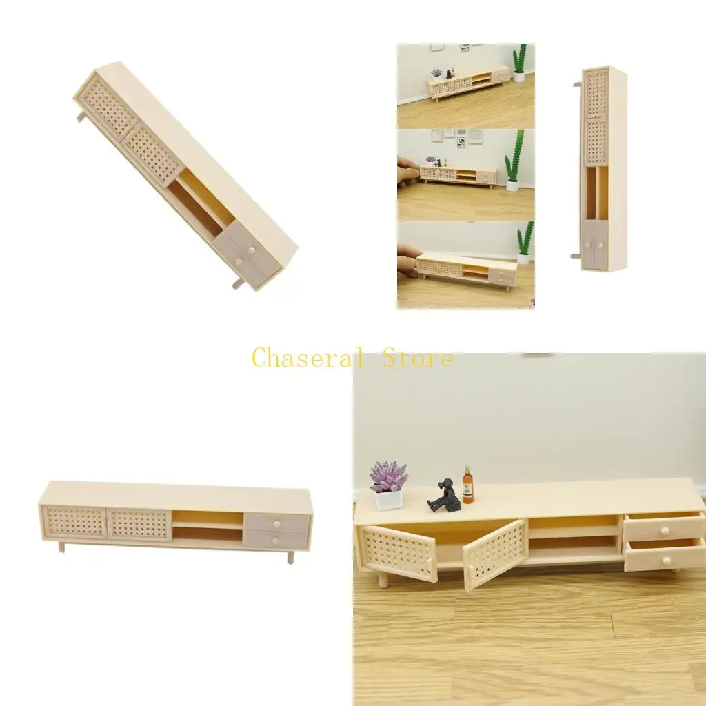 E7CE 1/12 Doll House Miniature Furniture Cabinet Model Figure With Realistic Detail for Craft Model Project Scene Setting
E7CE 1/12 Doll House Miniature Furniture Cabinet Model Figure With Realistic Detail for Craft Model Project Scene Setting
