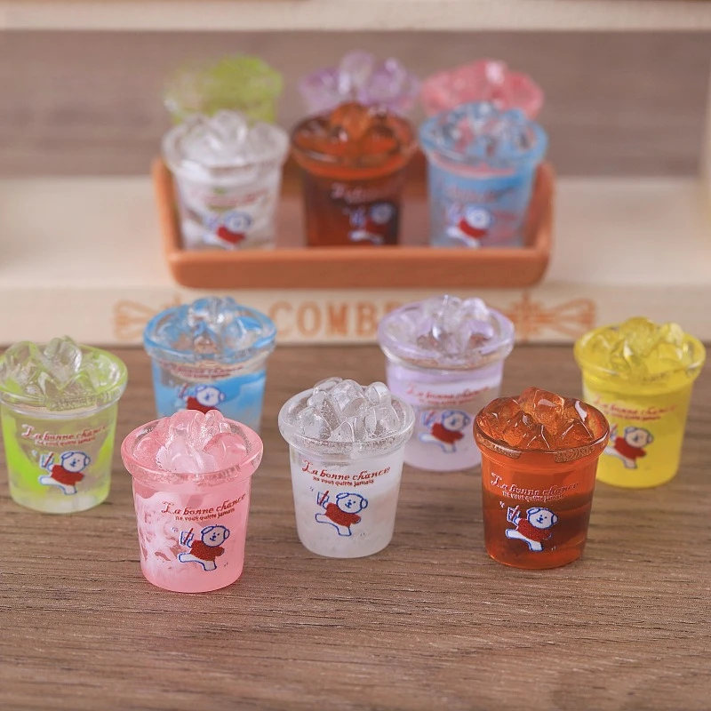 100pcs Kawaii Simulated Drinking Cup DIY Accessories for Keychain Dollhouse Desktop Ornament Kitchen Decor Miniature Craft 
100pcs Kawaii Simulated Drinking Cup DIY Accessories for Keychain Dollhouse Desktop Ornament Kitchen Decor Miniature Craft
