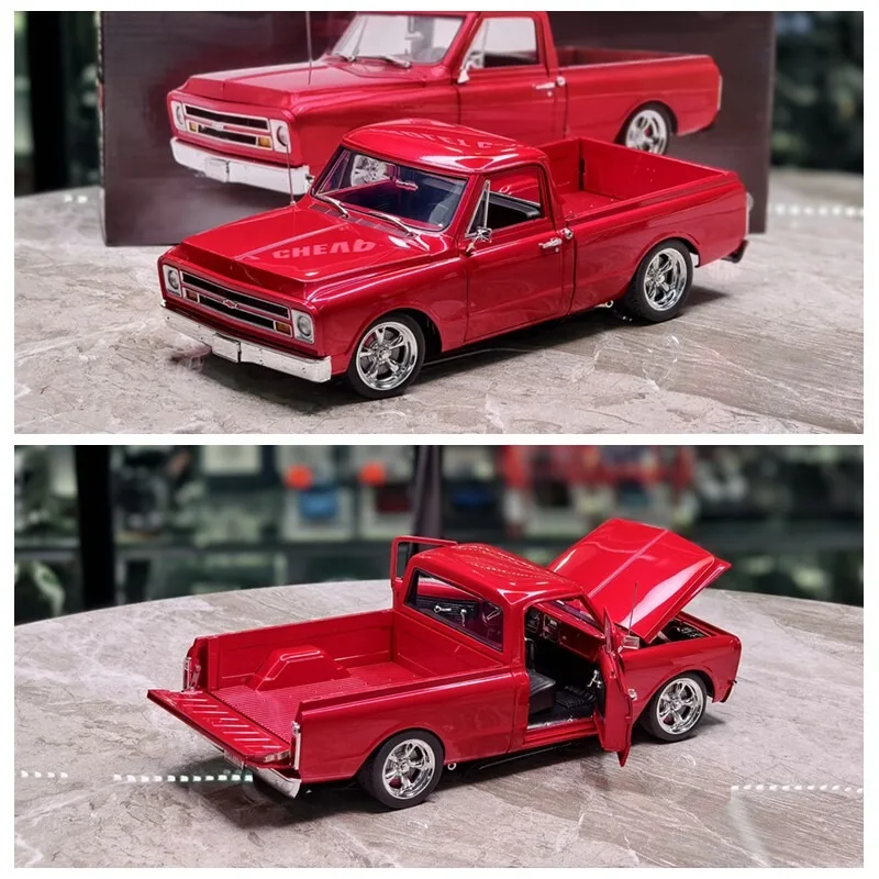 Diecast ACME 1:18 Scale 1967 Chevrolet C10 Custom Showtime Alloy Car Model
Diecast ACME 1:18 Scale 1967 Chevrolet C10 Custom Showtime Alloy Car Model
