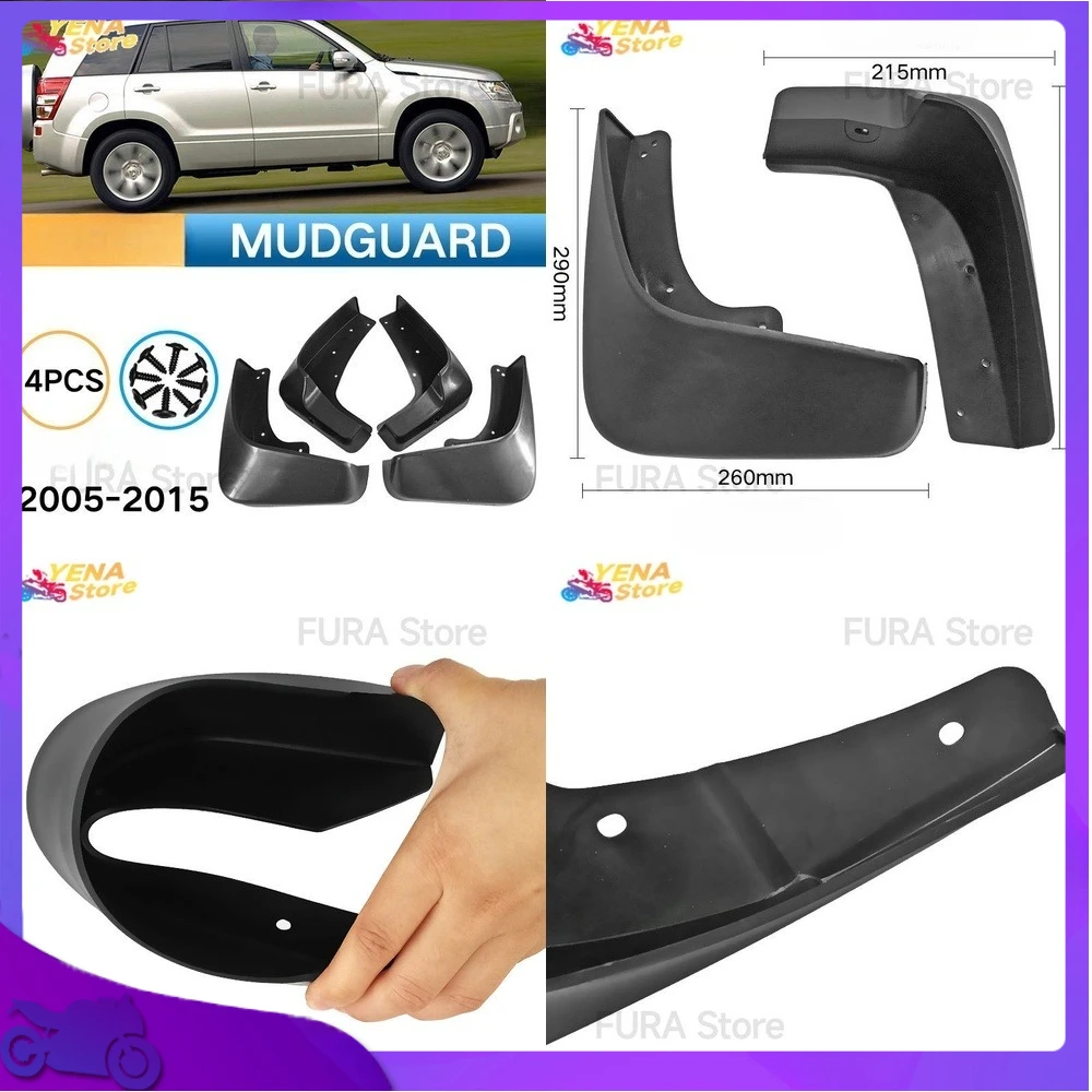 Подходит для Suzuki Vitara 05 15, мягкие брызговики, накладка на крыло, автоаксессуар, защита колес автомобиля, водонепроницаемая защита, универсальная посадка
Подходит для Suzuki Vitara 05 15, мягкие брызговики, накладка на крыло, автоаксессуар, защита колес автомобиля, водонепроницаемая защита, универсальная посадка