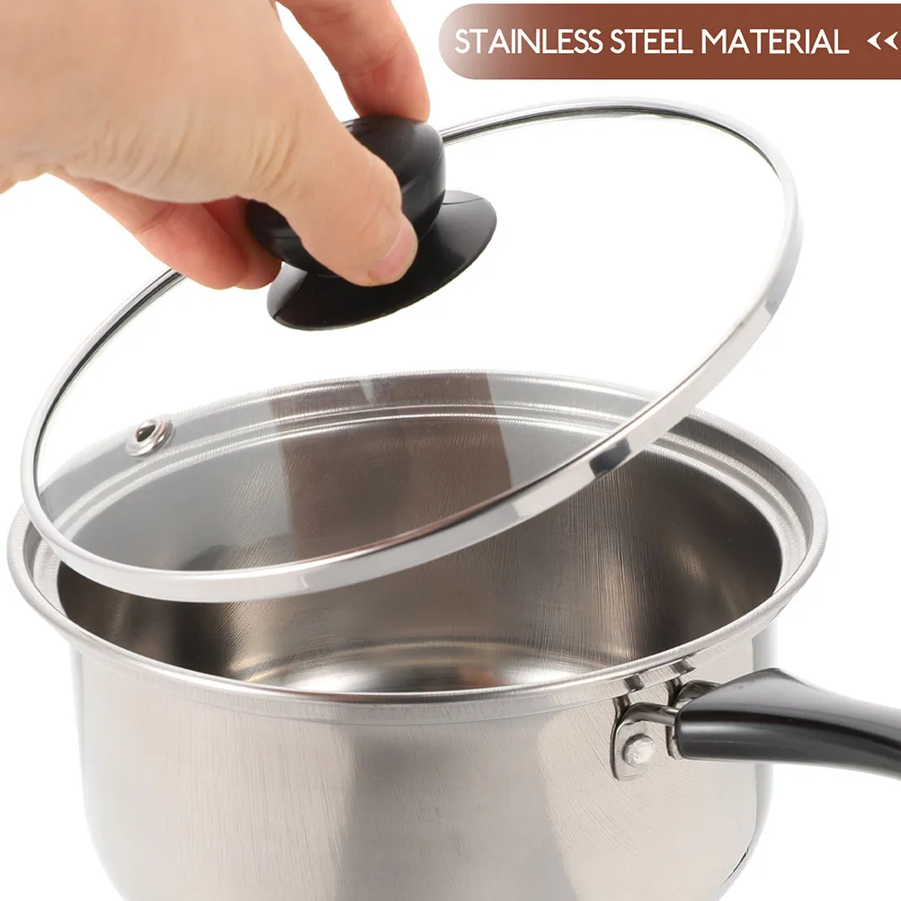 Milk Pot 20cm Stainless Steel Deep Pan Nonstick Saucepan Lid for Soup Pasta Cooking Lobster Oatmeal Coffee Easy Clean Dishwasher
Milk Pot 20cm Stainless Steel Deep Pan Nonstick Saucepan Lid for Soup Pasta Cooking Lobster Oatmeal Coffee Easy Clean Dishwasher
