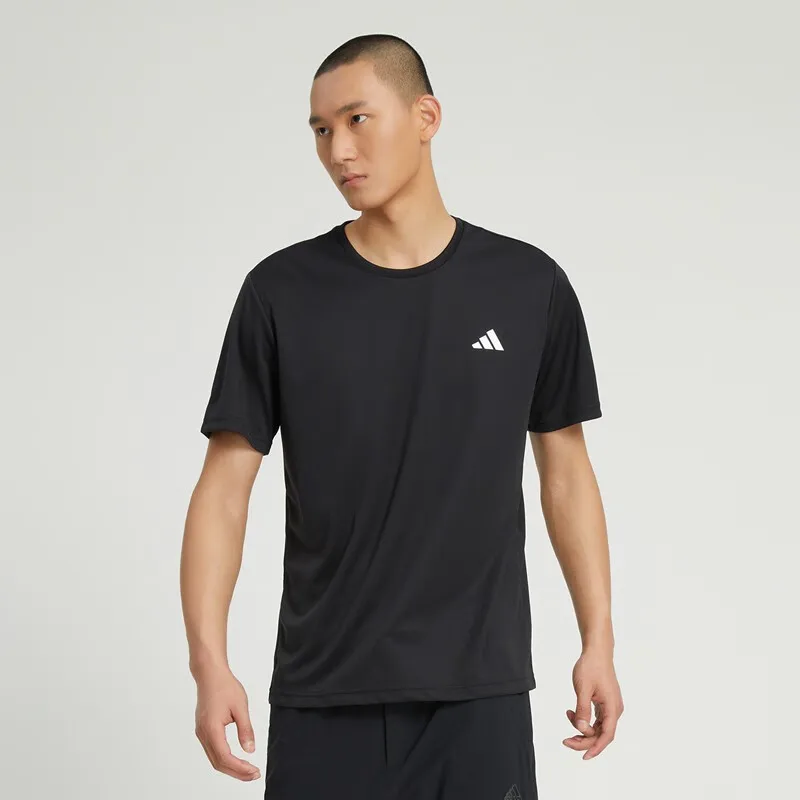 Adidas Black Simple Sports Short-sleeve T-shirt,With a Classic Brand Logo and Breathable Fabric,It Facilitates Energetic Sports
Adidas Black Simple Sports Short-sleeve T-shirt,With a Classic Brand Logo and Breathable Fabric,It Facilitates Energetic Sports