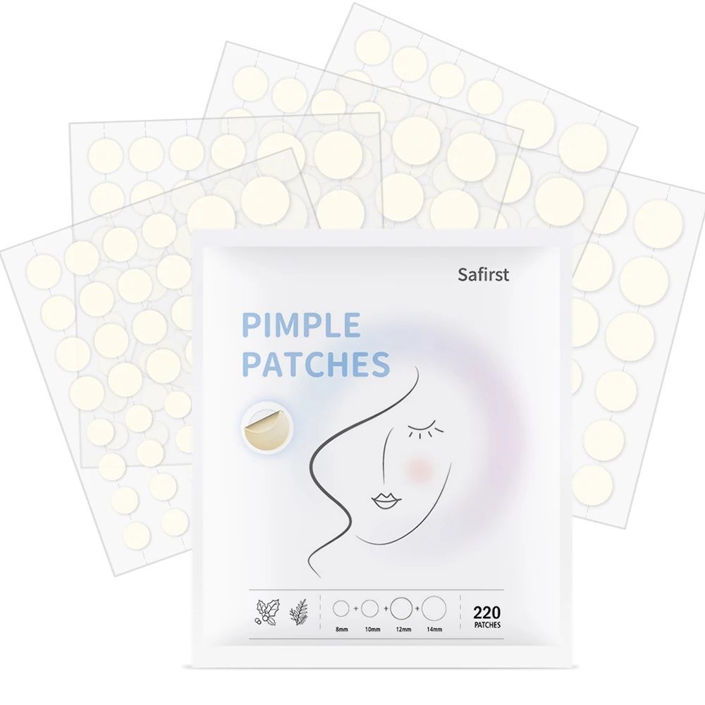 220 Pcs Pimple Patch Face Care 4 Size Hydrocolloid Invisible Zit Patch For Acne Sprocket Patches Beauty Products
220 Pcs Pimple Patch Face Care 4 Size Hydrocolloid Invisible Zit Patch For Acne Sprocket Patches Beauty Products