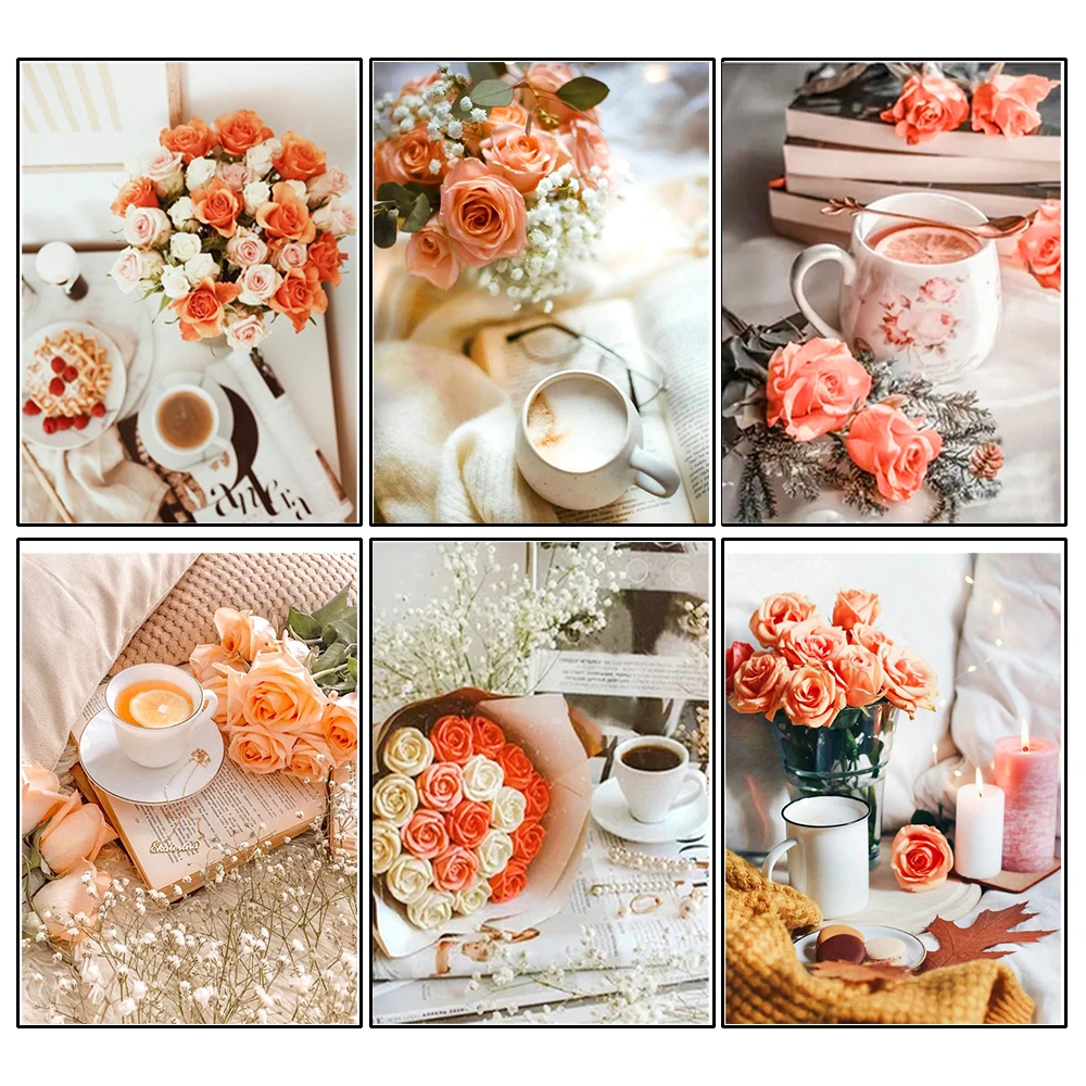 Full Diamond Embroidery Rose Decorative Paintings Coffee Cup Cross Stitch Kits Mosaic Flower Home Decoration
Full Diamond Embroidery Rose Decorative Paintings Coffee Cup Cross Stitch Kits Mosaic Flower Home Decoration