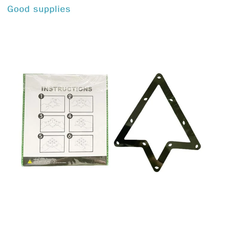 nimbleBilliards Magic Rack Triangle for 9 Balls Stable Holder Ideal for Professional Pool Gamesobject
nimbleBilliards Magic Rack Triangle for 9 Balls Stable Holder Ideal for Professional Pool Gamesobject