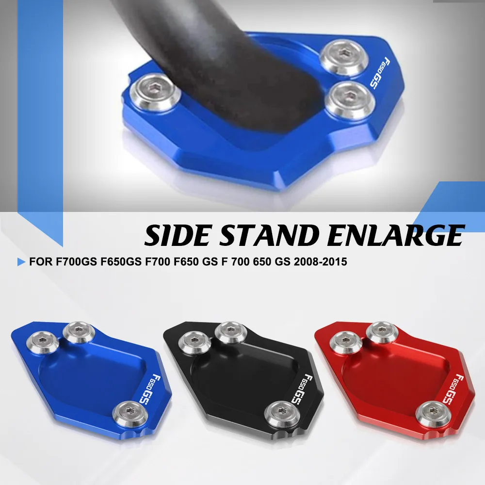 For BMW F700GS F650GS F700 F650 GS F 700 650 GS 2008-2015 Aluminum Kickstand Foot Side Stand Enlarger Pad Extension
For BMW F700GS F650GS F700 F650 GS F 700 650 GS 2008-2015 Aluminum Kickstand Foot Side Stand Enlarger Pad Extension