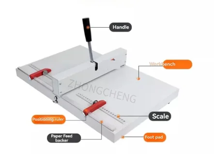 Perfect Binding Cover Sealing and Folding Machine, A4 Manual Small A3+ Cover, Spine, and Greeting Card Sealing Machine
Perfect Binding Cover Sealing and Folding Machine, A4 Manual Small A3+ Cover, Spine, and Greeting Card Sealing Machine