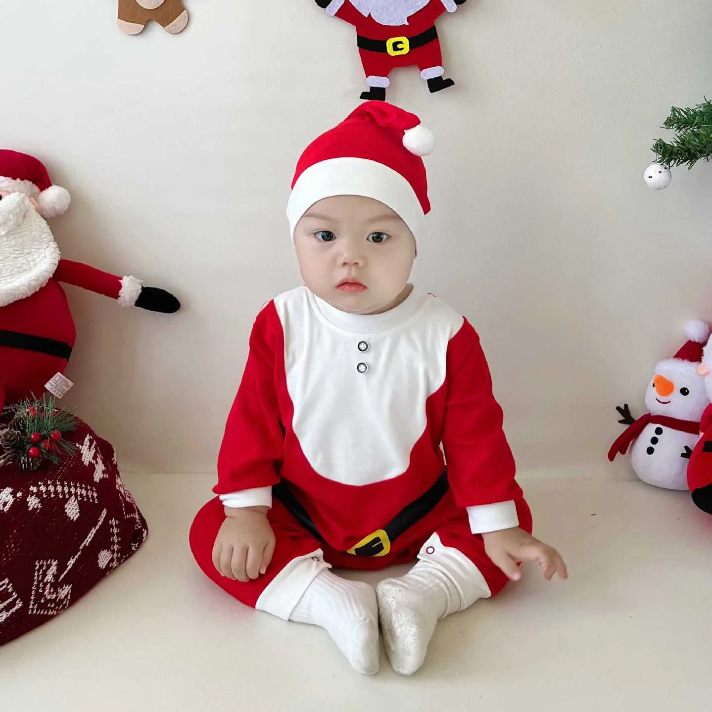 Christmas Rompers 2025 Spring and Autumn Casual Christmas Day Cute and All-match Long Sleeve Rompers
Christmas Rompers 2025 Spring and Autumn Casual Christmas Day Cute and All-match Long Sleeve Rompers