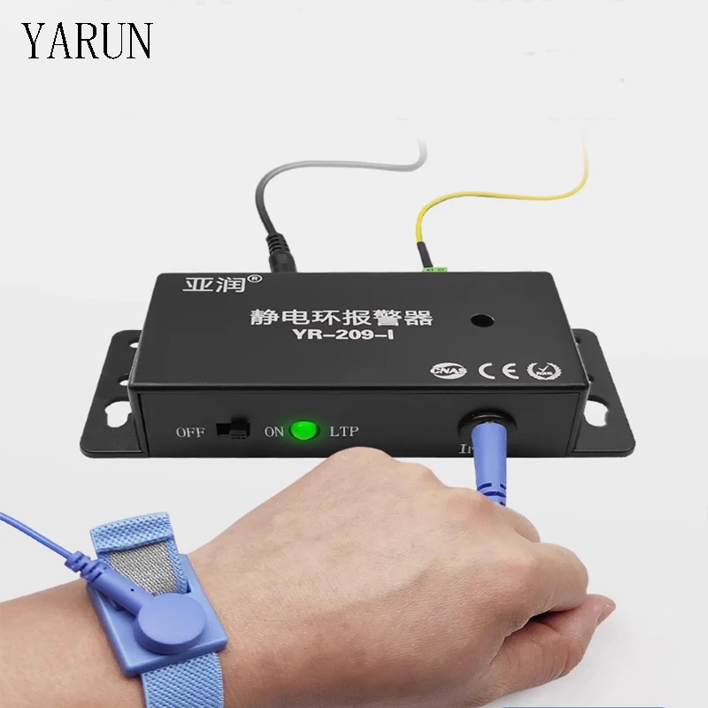 YARUN-BJQ Series New Anti-static Wristband Alarm Device - Single-person Monitoring, Cordless, Single or Double Style Wristbands
YARUN-BJQ Series New Anti-static Wristband Alarm Device - Single-person Monitoring, Cordless, Single or Double Style Wristbands