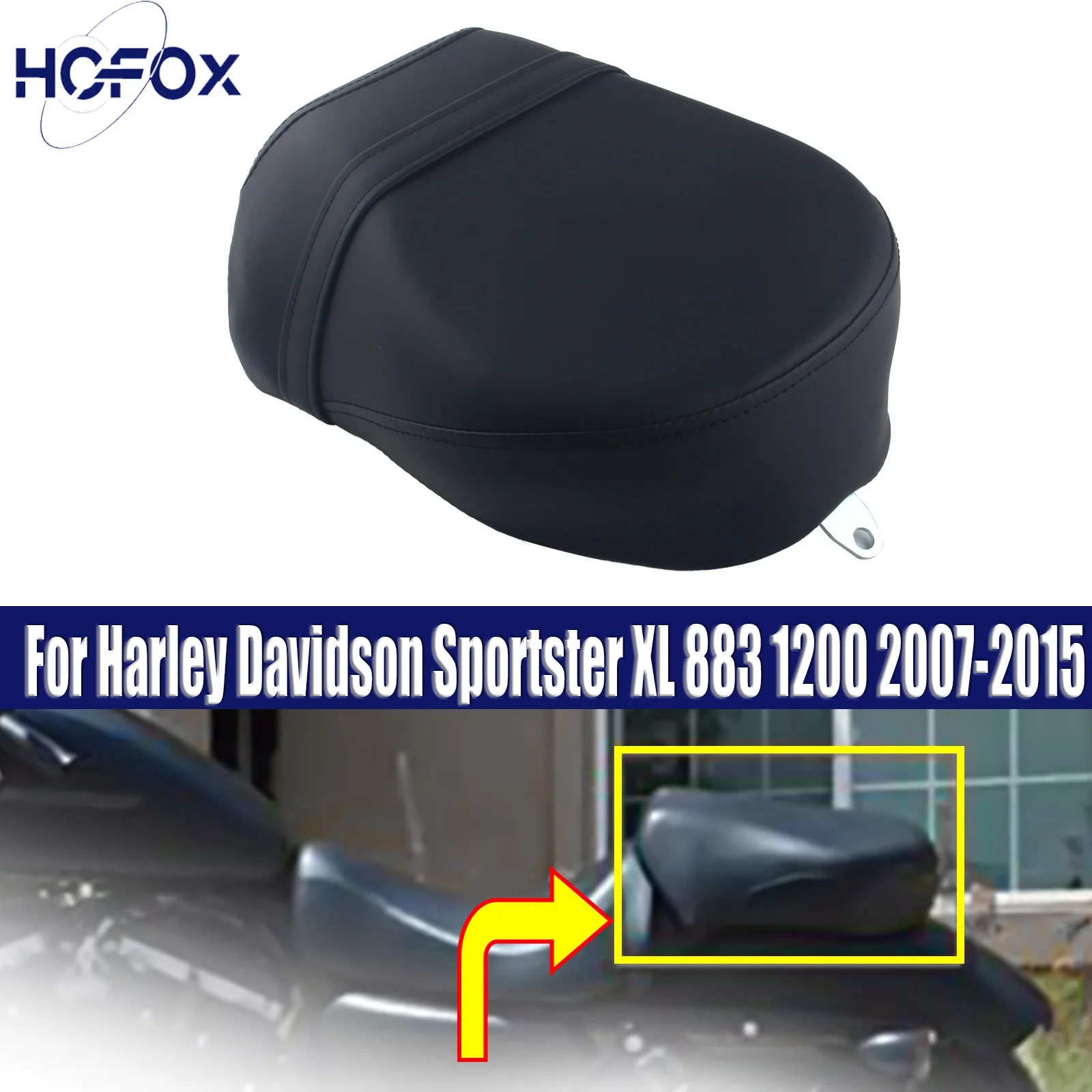 Подушка заднего пассажирского сиденья мотоцикла для Harley Davidson Sportster XL 883 1200 2007-2015 2008 2009 2010 2011
Подушка заднего пассажирского сиденья мотоцикла для Harley Davidson Sportster XL 883 1200 2007-2015 2008 2009 2010 2011