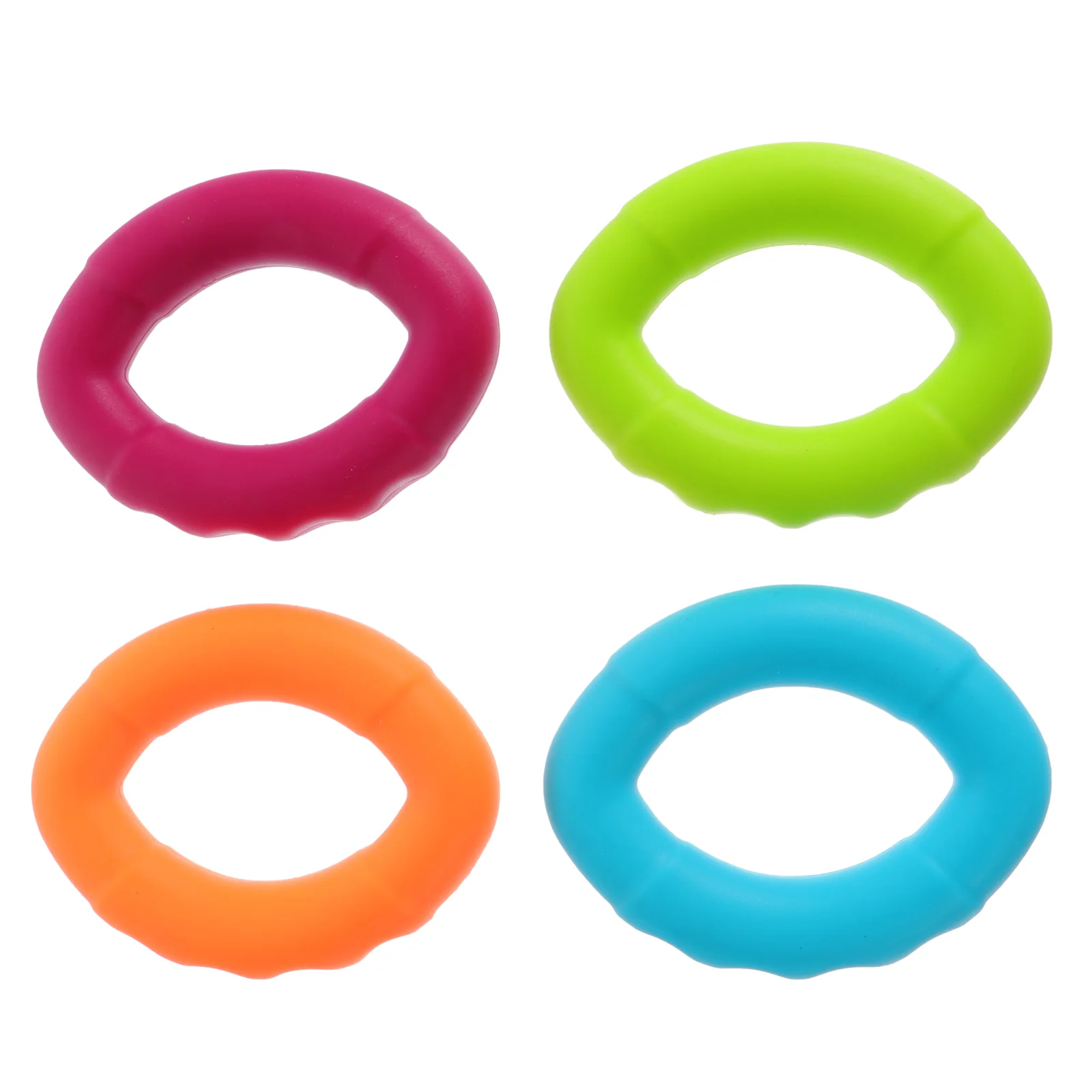 4 Pcs Silicone Grip Ring Fitness Training Tools Hand Rehabilitation Devices Rings Trainer Exercise Finger Massage Strengthen
4 Pcs Silicone Grip Ring Fitness Training Tools Hand Rehabilitation Devices Rings Trainer Exercise Finger Massage Strengthen