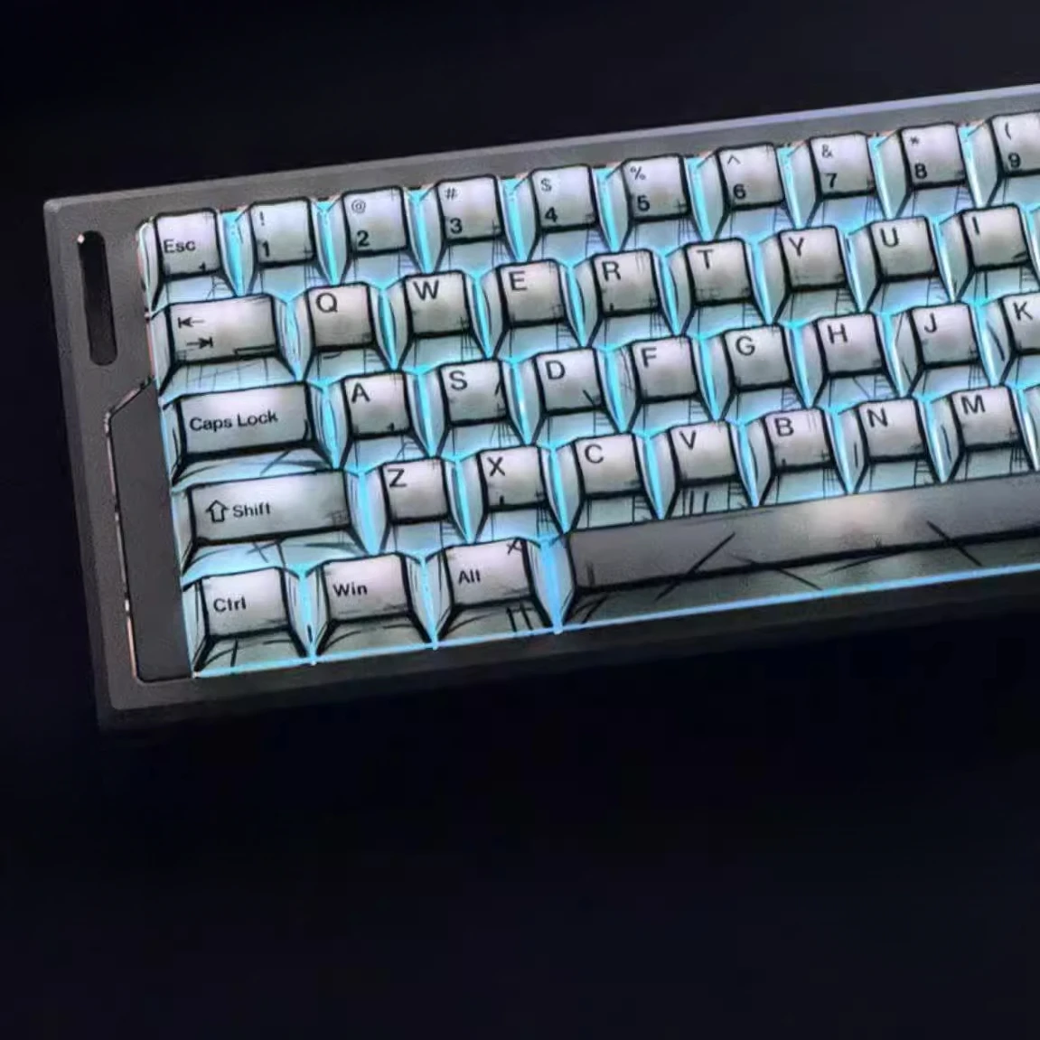 Прозрачный колпачок из комиксов с поддержкой pbt Wooting60 Maicong ace60fire68ez63 ночной дьявол made68
Прозрачный колпачок из комиксов с поддержкой pbt Wooting60 Maicong ace60fire68ez63 ночной дьявол made68