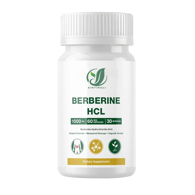 Berberine HCl 1000 mg,60 Vegan Capsules,Pure Berberine Hydrochloride,Non-GMO | Gluten-Free
Berberine HCl 1000 mg,60 Vegan Capsules,Pure Berberine Hydrochloride,Non-GMO | Gluten-Free
