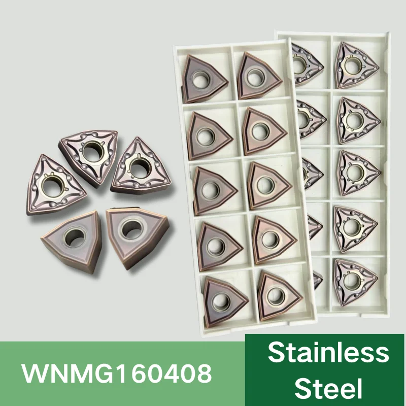 Твердосплавная токарная пластина JarmQC WNMG080404 WNMG080408 WNMN080412 с PVD-покрытием для обработки нержавеющей стали на станках с ЧПУ
Твердосплавная токарная пластина JarmQC WNMG080404 WNMG080408 WNMN080412 с PVD-покрытием для обработки нержавеющей стали на станках с ЧПУ