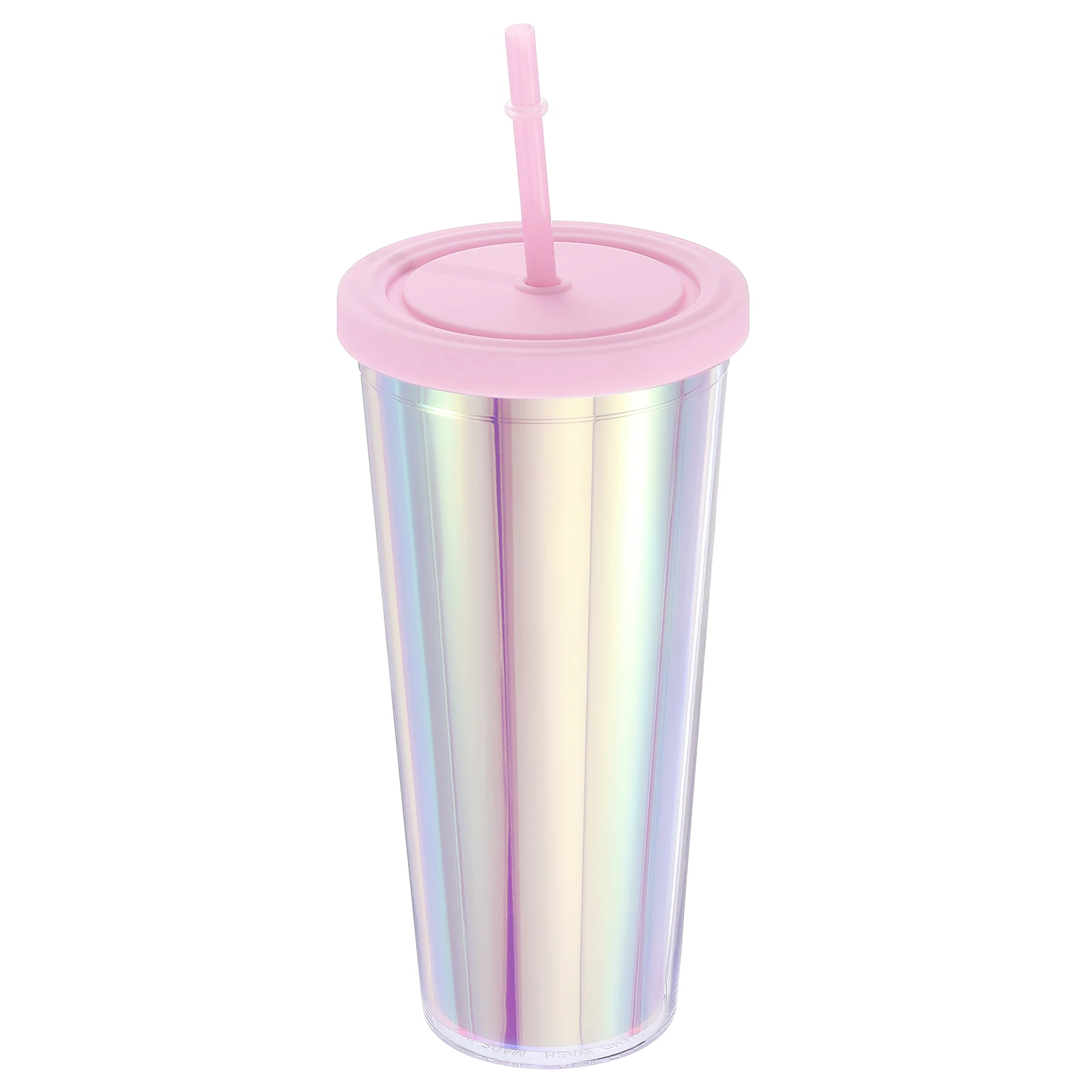 Acrylic Tumbler with Lid and Straw 24 Oz Acrylic Double Wall Cups for Ice Coffee Iridescent Travel for Birthdays Gifts Parties
Acrylic Tumbler with Lid and Straw 24 Oz Acrylic Double Wall Cups for Ice Coffee Iridescent Travel for Birthdays Gifts Parties