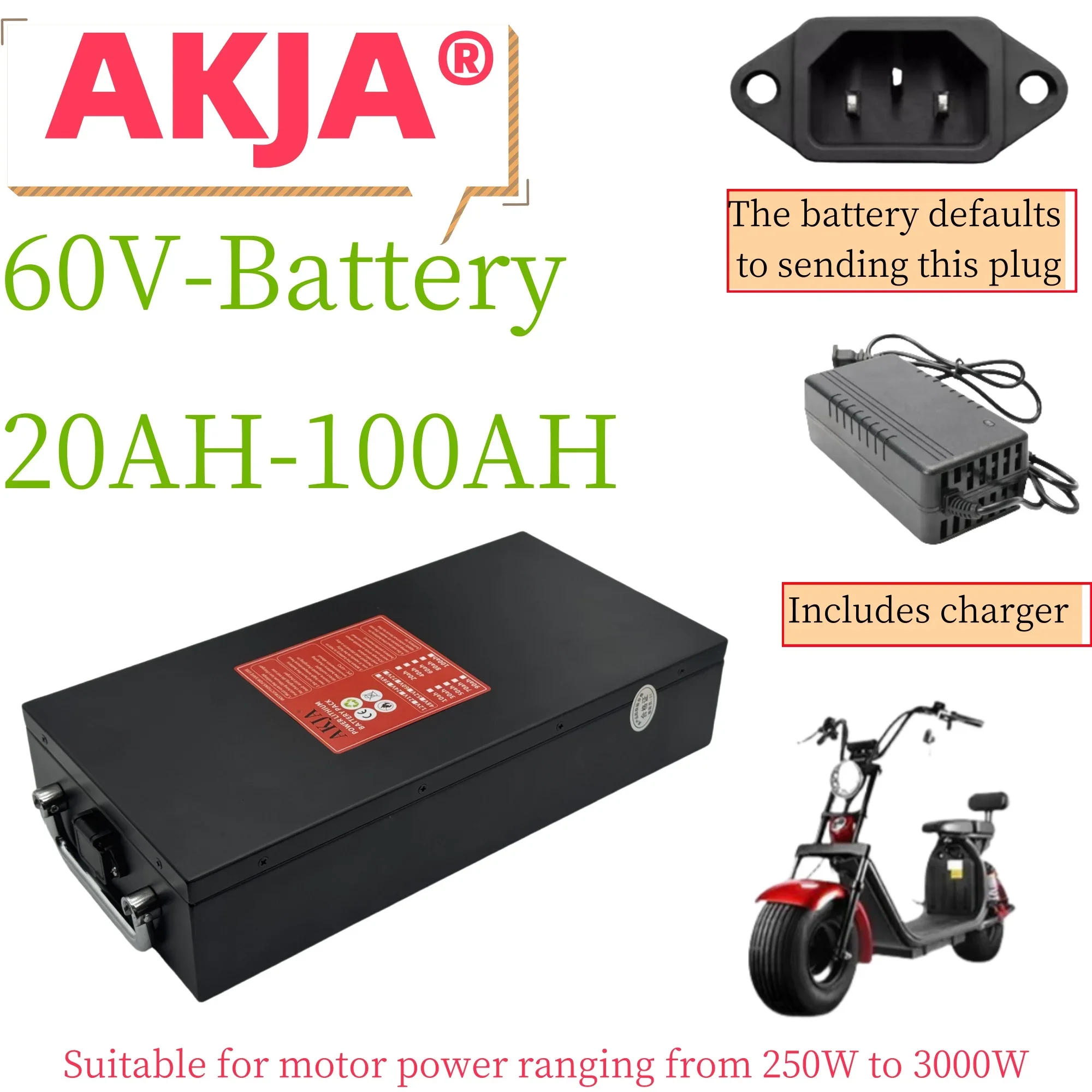 Air fast transportation,60V100AH,Send within 24 hours,18650 lithium battery,Lithium battery pack,Suitable for motors below 3000W
Air fast transportation,60V100AH,Send within 24 hours,18650 lithium battery,Lithium battery pack,Suitable for motors below 3000W