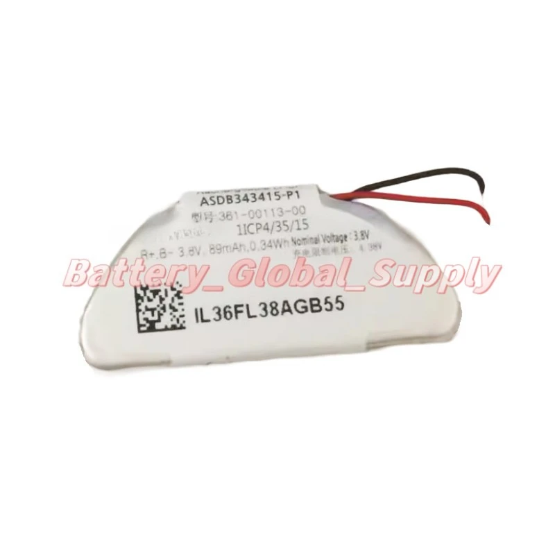 361-00113-00 Smart Sports Watch Battery 3.8V 89mAh 1 PCS Brand New -
361-00113-00 Smart Sports Watch Battery 3.8V 89mAh 1 PCS Brand New -