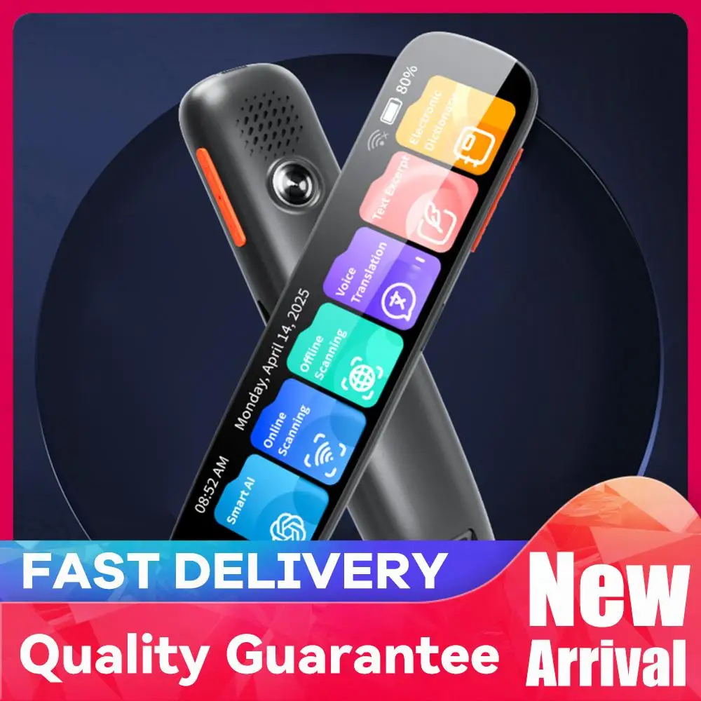 Multifunction Dictionary Pen 134 Languages Real Time Translator TYPE-C Charging Offline Translation Pen Text Extract Reader Pen
Multifunction Dictionary Pen 134 Languages Real Time Translator TYPE-C Charging Offline Translation Pen Text Extract Reader Pen
