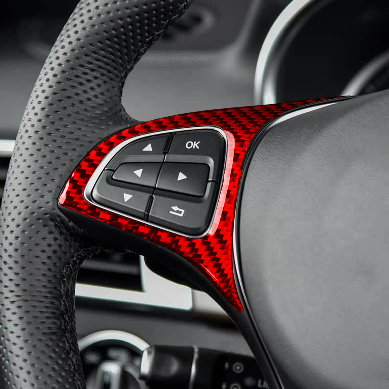 For Mercedes-Benz GLE GLS W166 2016-2019 Carbon Fiber Steering Wheel Button Frame Panel Cover Decorative Car Accessories Sticker
For Mercedes-Benz GLE GLS W166 2016-2019 Carbon Fiber Steering Wheel Button Frame Panel Cover Decorative Car Accessories Sticker
