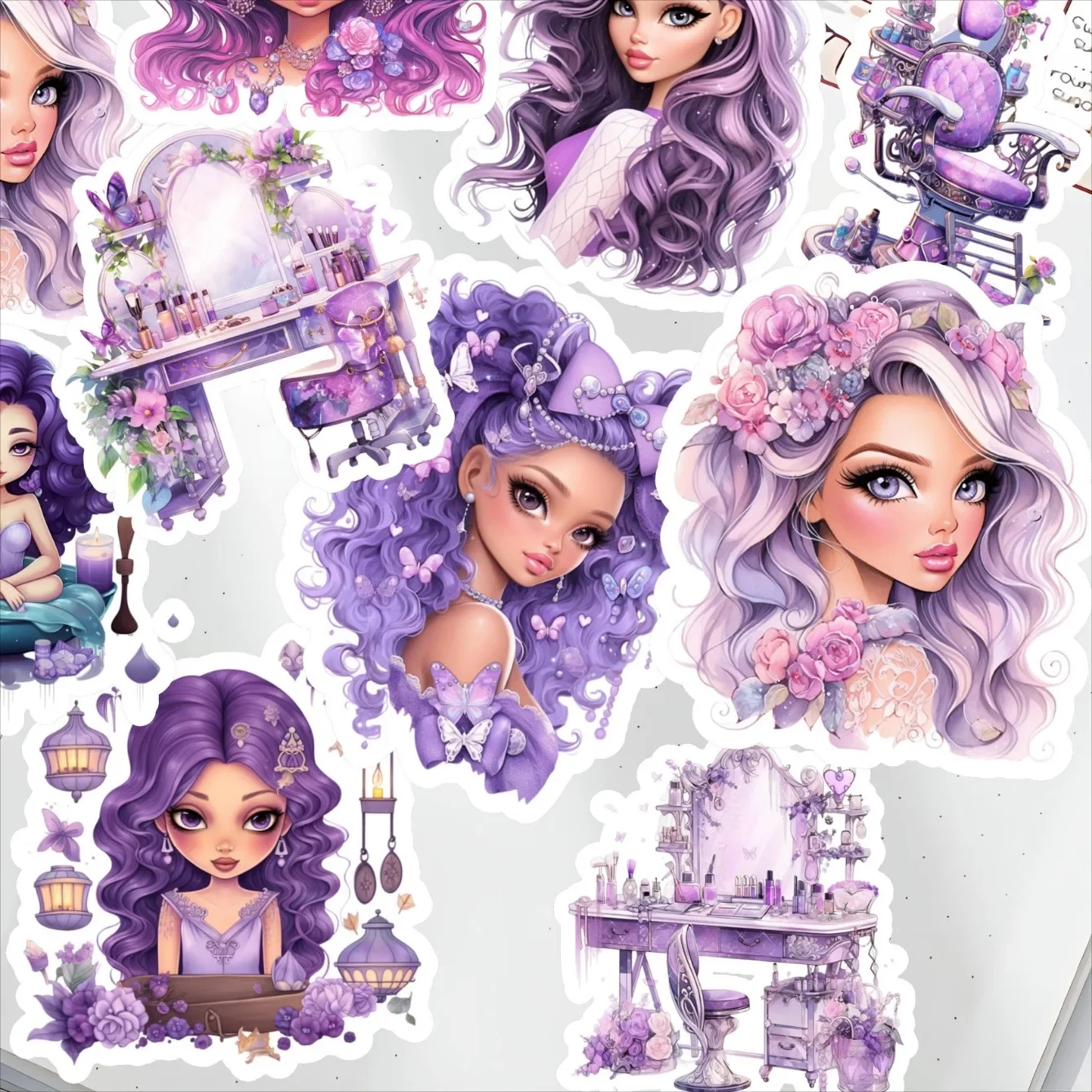 16pcs Creative Cute Self-made Purple Cute Style Beauty Spa Girl Snacks Coffee Scrapbooking Cartoon Paper Stickers/Stationery Diy
16pcs Creative Cute Self-made Purple Cute Style Beauty Spa Girl Snacks Coffee Scrapbooking Cartoon Paper Stickers/Stationery Diy