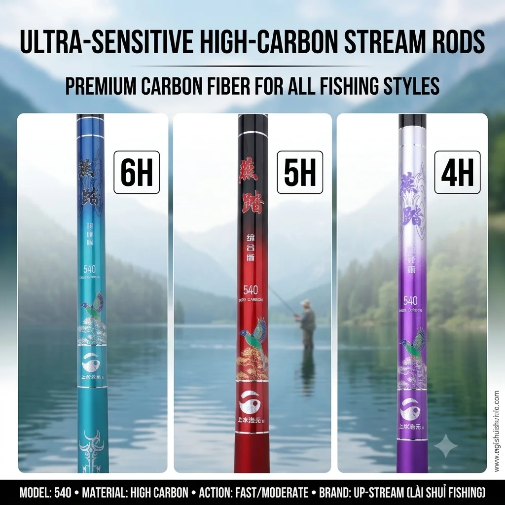 FISHINGFANS 4H 5H 6H Telescopic Ultralight Super Hard Carbon Fiber Portable For Freshwater Carp Stream Pole Fishing Carp Rod
FISHINGFANS 4H 5H 6H Telescopic Ultralight Super Hard Carbon Fiber Portable For Freshwater Carp Stream Pole Fishing Carp Rod