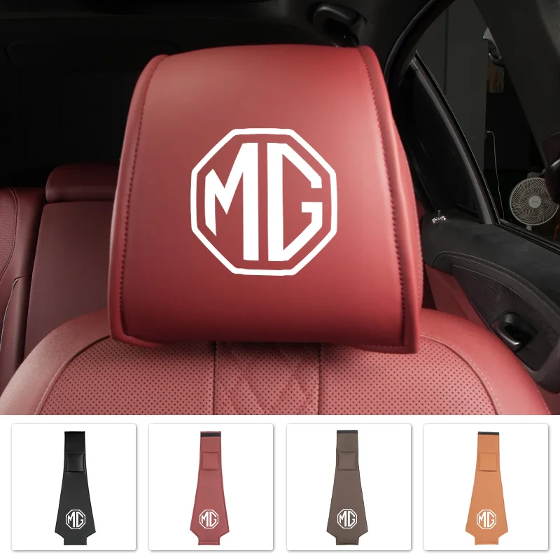 Leather Car Seat Headrest Cover Protector Pad Interior Accessories For Morris Garages MG 3 5 6 7 HS ZS GS Hector TF GT RX5 RX8
Leather Car Seat Headrest Cover Protector Pad Interior Accessories For Morris Garages MG 3 5 6 7 HS ZS GS Hector TF GT RX5 RX8