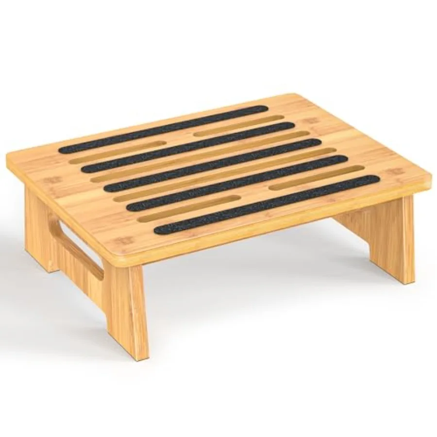 One Step Stool for Adults Seniors and with Non-Slip Surface Natural Bamboo Stepping Stools for High Bed Bathroom and Kitchen Ho
One Step Stool for Adults Seniors and with Non-Slip Surface Natural Bamboo Stepping Stools for High Bed Bathroom and Kitchen Ho